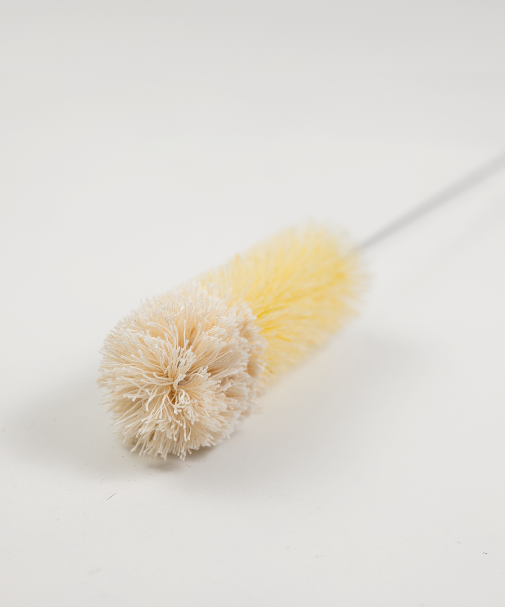Natural by Hillbrush Bottle Brush – 20mm Diameter (Tampico & Cotton)